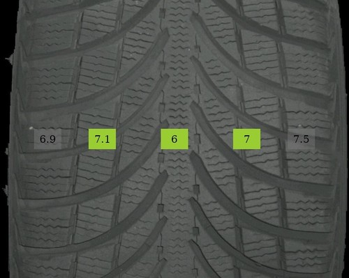 235/65 R17 Winterreifen GLC W253 17 Zoll Alufelgen 5-6mm Komplettsatz - Bild 5 von 8