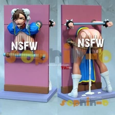 Chun Li NSFW Resin 1:4 Scale Model Kit Unpainted 3d Print GK Statue Figure.