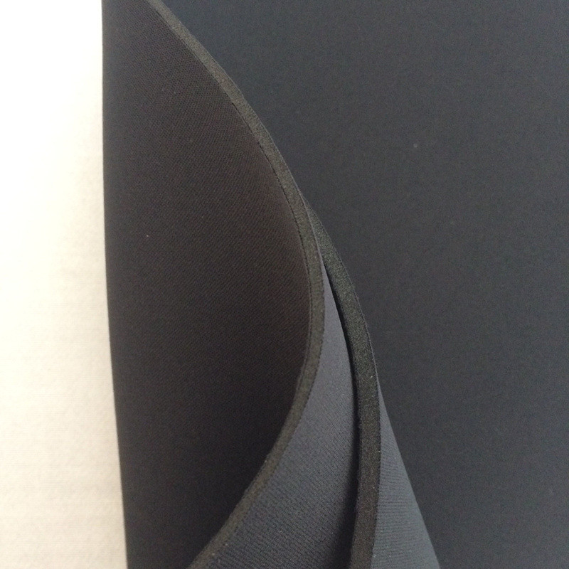 2mm 3mm 4mm 6mm Neoprene fabric black rubber sheet two side coated jersey fabric eBay