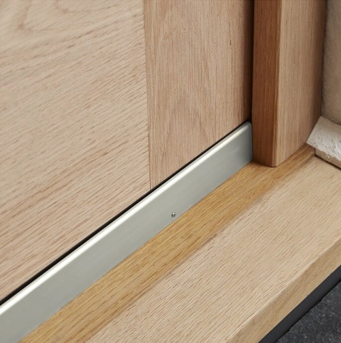 Threshold Sill for Inward Opening Doors Rubber Rain Draught Excluder Door Seal - Picture 3 of 5