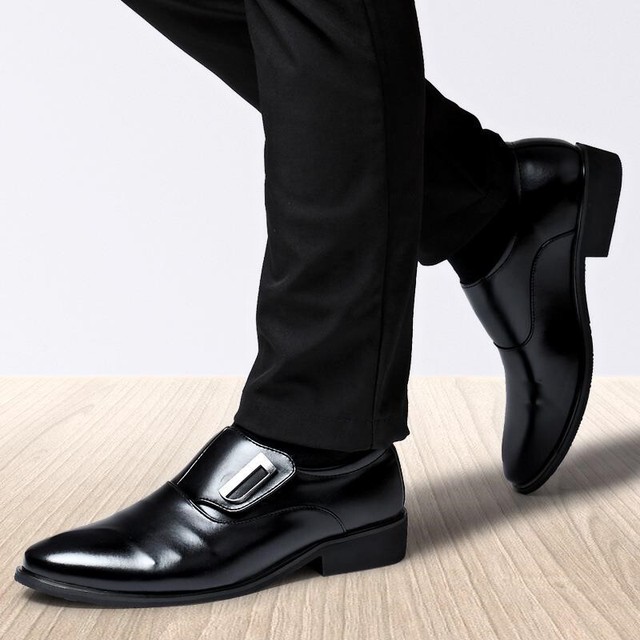 Summer Men Fashion Faux Leather Casual Comfort Derby Formal Shoes Pointed Toe Summer Men Fashion Faux Leather Casual Comfort Derby Formal Shoes Pointed Toe