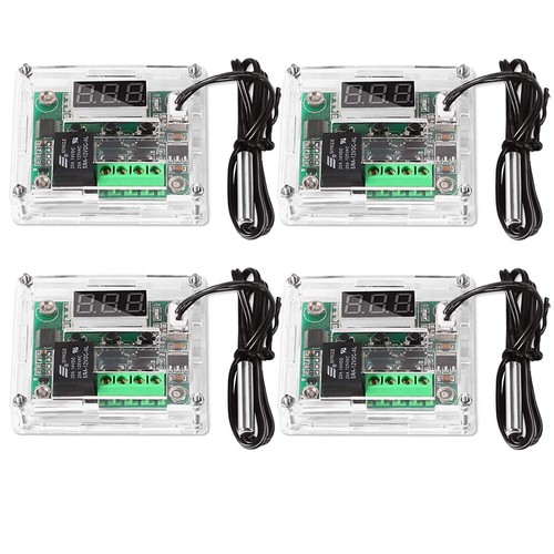 2/4/6X W1209 12V Termostato Digitale Controllo Temperatura Interruttore Sensore + Custodia USA - Foto 9 di 10