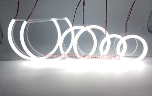 for Dodge Charger 06-10 headlight fog light halo ring angel eye DRL demon eye - Picture 11 of 18