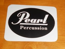 Pearl Percussion Sticker Original Promo rectangle 4.5x3.5