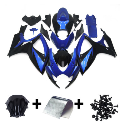 06 Gsxr 1000 Fairings Fairing Bolt Kit For Suzuki GSXR600 GSXR750 2006-2007 - 114pcs Stainless Steel Screws 2006 Gsxr 1000 Fairing Kit - Foto 7