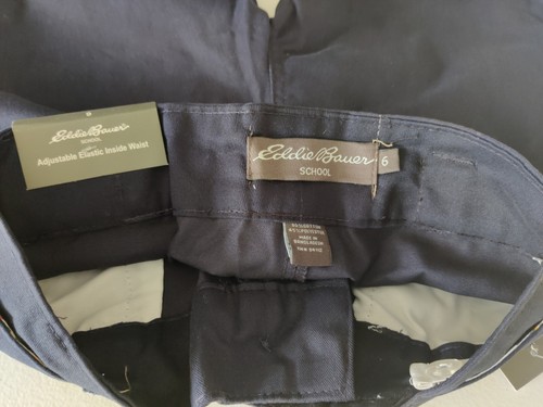 Eddie Bauer School Girl's Uniform Navy Shorts size 6 lot of two shorts. - Picture 7 of 7