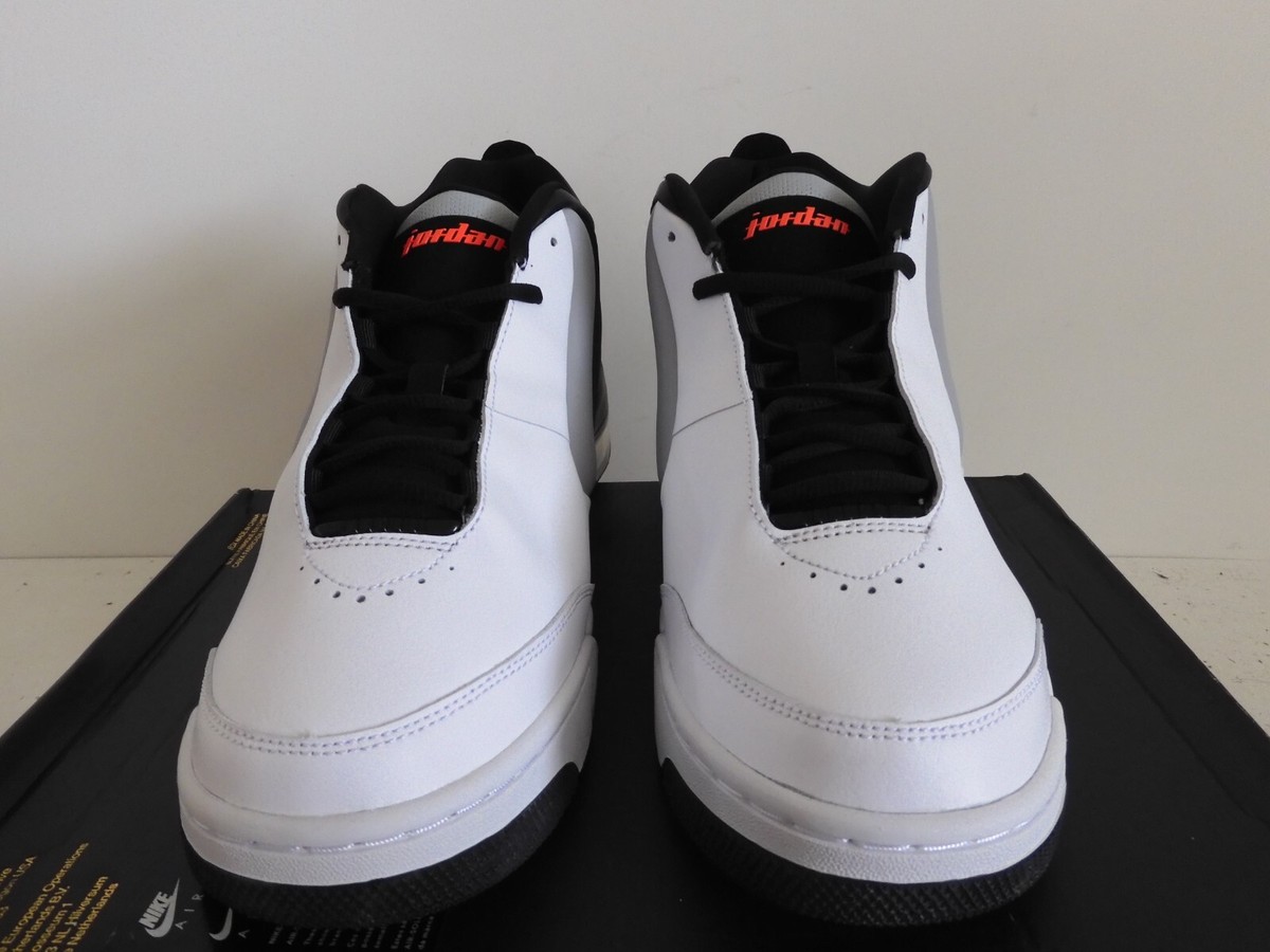 NIKE AIR JORDAN BIG FUND WHITE-INFRARED 23-BLACK SZ 11.5 [BV6273