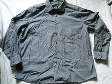 Arrow Slim Fit Shirt 18 34/35 XXL Button Down Black White Check Long Sleeve