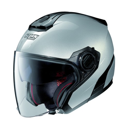 NOLAN N40.5 N-COM SPECIAL SILVER (11) CASCO JET URBAN E TURISMO DA XXS A  XXL | eBay