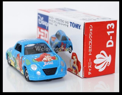 TOMICA DISNEY D-13 The Little Mermaid R Daihatsu Copen 1/54 TOMY