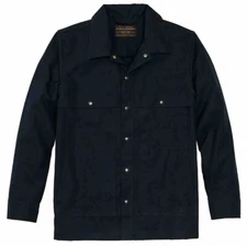 Filson Dry Tin Jac Shirt 20258678 MADE IN USA Navy Dark Blue CC Cloth Jacket