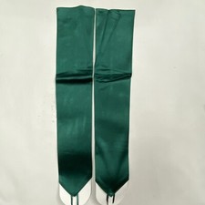 Fingerless 23" Lady Gloves Satin Look Knit Halloween Party Costume Prom Opera