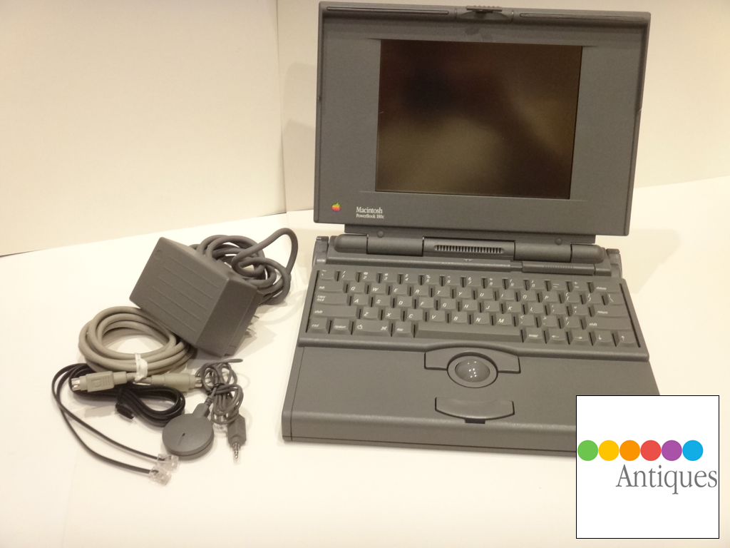 Apple Macintosh PowerBook 180c 68030 8MB RAM 750MB HD Mac OS 7.6.1