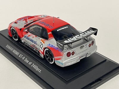 1/43 Ebbro Xanavi Nismo Nissan GT-R R34 JGTC 2002 car #22 1/43 Ebbro Xanavi Nismo Nissan GT-R R34 JGTC 2002 car #22