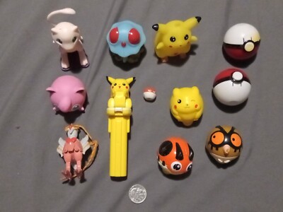 vintage pokémon collectible lot of 12 Nintendo for burger King