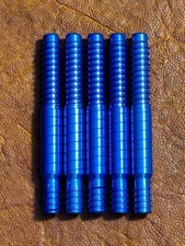 Modified 3/8-10 Blue Aluminum pin for your pool cue.