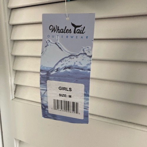 Abrigo acolchado con capucha cola de ballena forrado de lana verde azulado cremallera mediano nuevo con etiquetas - Imagen 6 de 11