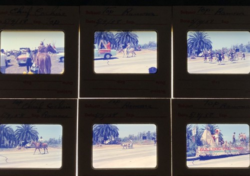 Vintage 35mm Slide Photos x34 Fiesta del Pacifico Parade Art San Diego CA 1958 - Picture 4 of 11