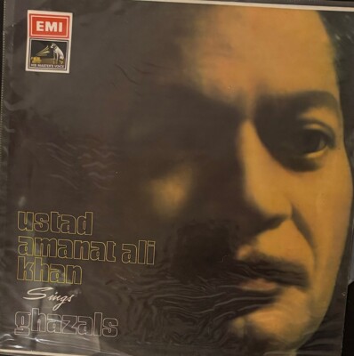 AMANAT ALI KHAN HMV DISC 12'' LP VINYL RECORD VERY RARE PAKISTANI LKDA 20039
