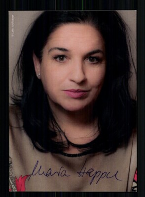 Maria Happel Soko Vienna Autograph Card Original Signed # BC 208803
