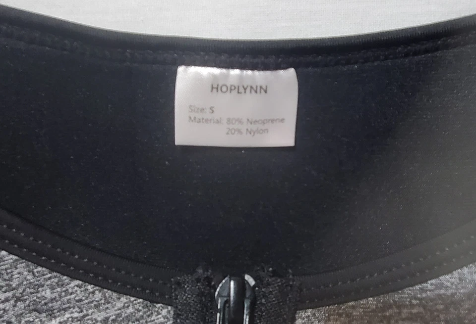 Hoplynn Entrenador de Cintura / Slimmer y Chaleco Gris - Mujer Mediano Foto 4 de 4