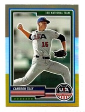 2023 Panini USA Stars & Stripes Cameron Tilly Bronze Silver Gold BSG #60