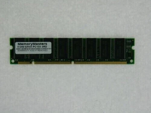25+ DIMM Computer Memory (RAM 512 MB Capacity per Module) 168 Pins