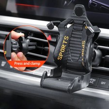 Racing Seat Shape Car Phone Holder Auto Air Vent Mobile Phone Clip 360 Degree Ro