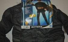 Boy's DC Batman Muscular Halloween Costume 4 Pc. Set Sizes M, L