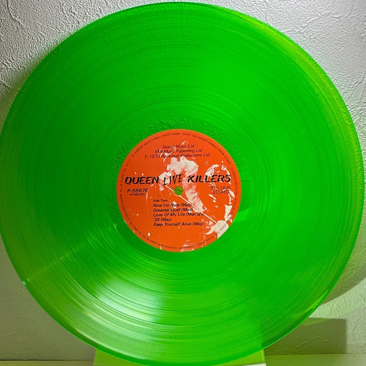 QUEEN - LIVE KILLERS RED & GREEN VINYL - JAPAN 2LP GATEFOLD