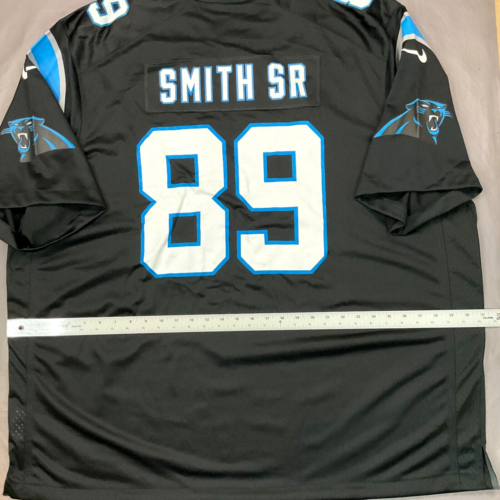 New Nike Steve Smith Sr Carolina Panthers NFL Game Jersey Men's Sz 4XL $130 - Picture 11 of 12