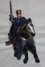 Simba Ritterwelt Knights Lilienritter König auf Pferd mit Schwert - älter