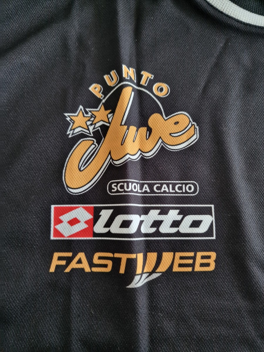 Juventus F. C. Shirt Lot Fastweb Punto Juve Scuola Calcio