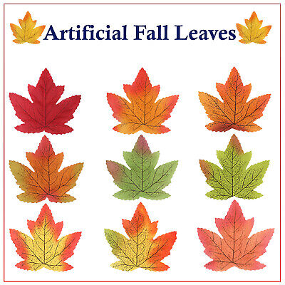 Large Artificial Loose Autumn Maple Leaves Foliage Wedding Party ...