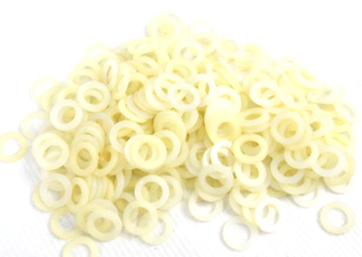 Nylon Washer 5/8 OD 3/8 ID Plastic Flat Spacer