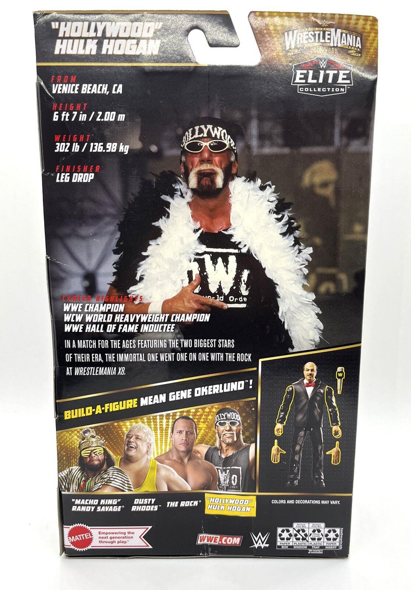 WWE Elite Hollywood Hulk Hogan Wrestlemania Figure Build