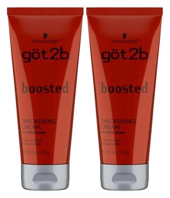 2 Pack 6 Ounce Hair Styling Agent Medium Shine Hold Lightweight Formula