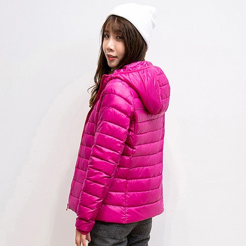Women's Under Hoodie Jacket Winter Thick Hoodie Warm Puffer Overcoat M-5XL - Picture 7 of 84