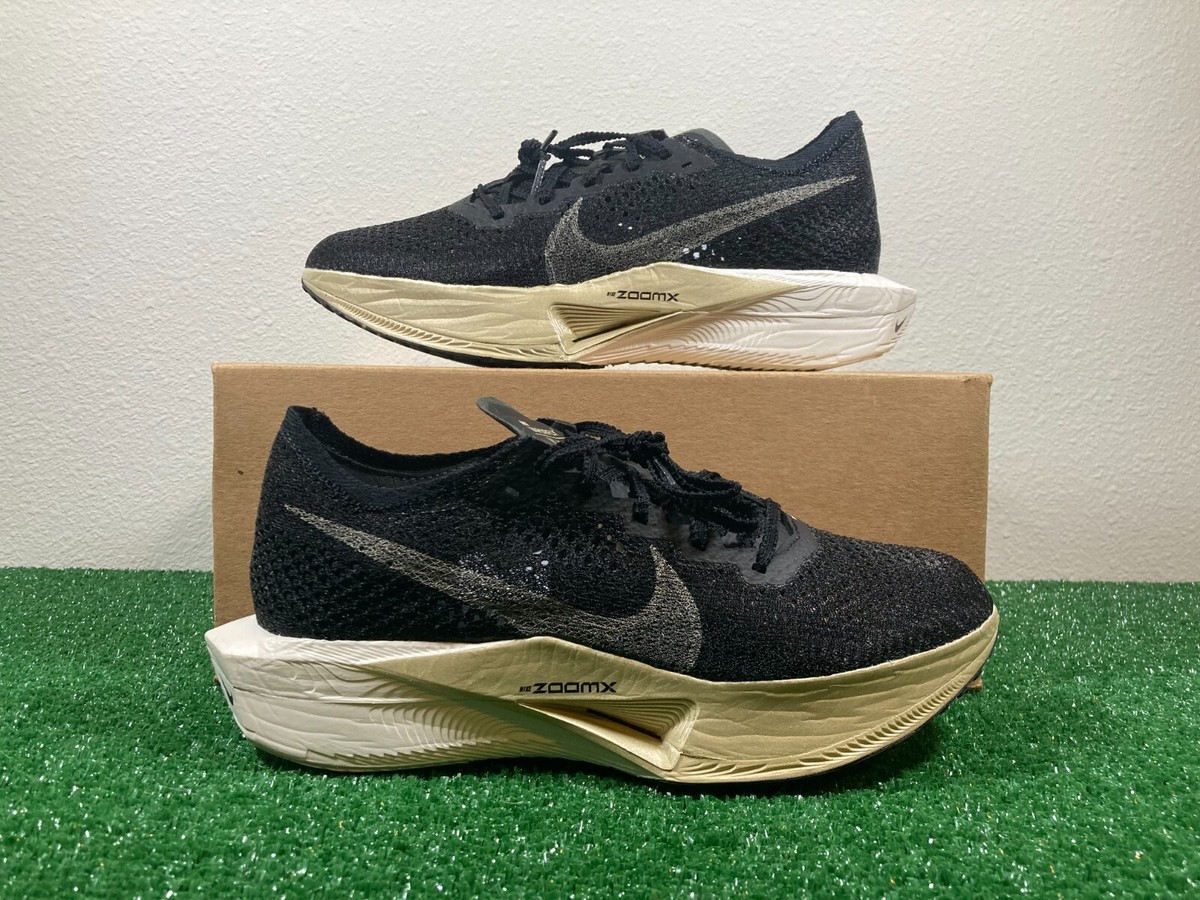 7.5 Men/9 Women - Nike ZoomX Vaporfly NEXT% 3 Black Gold 