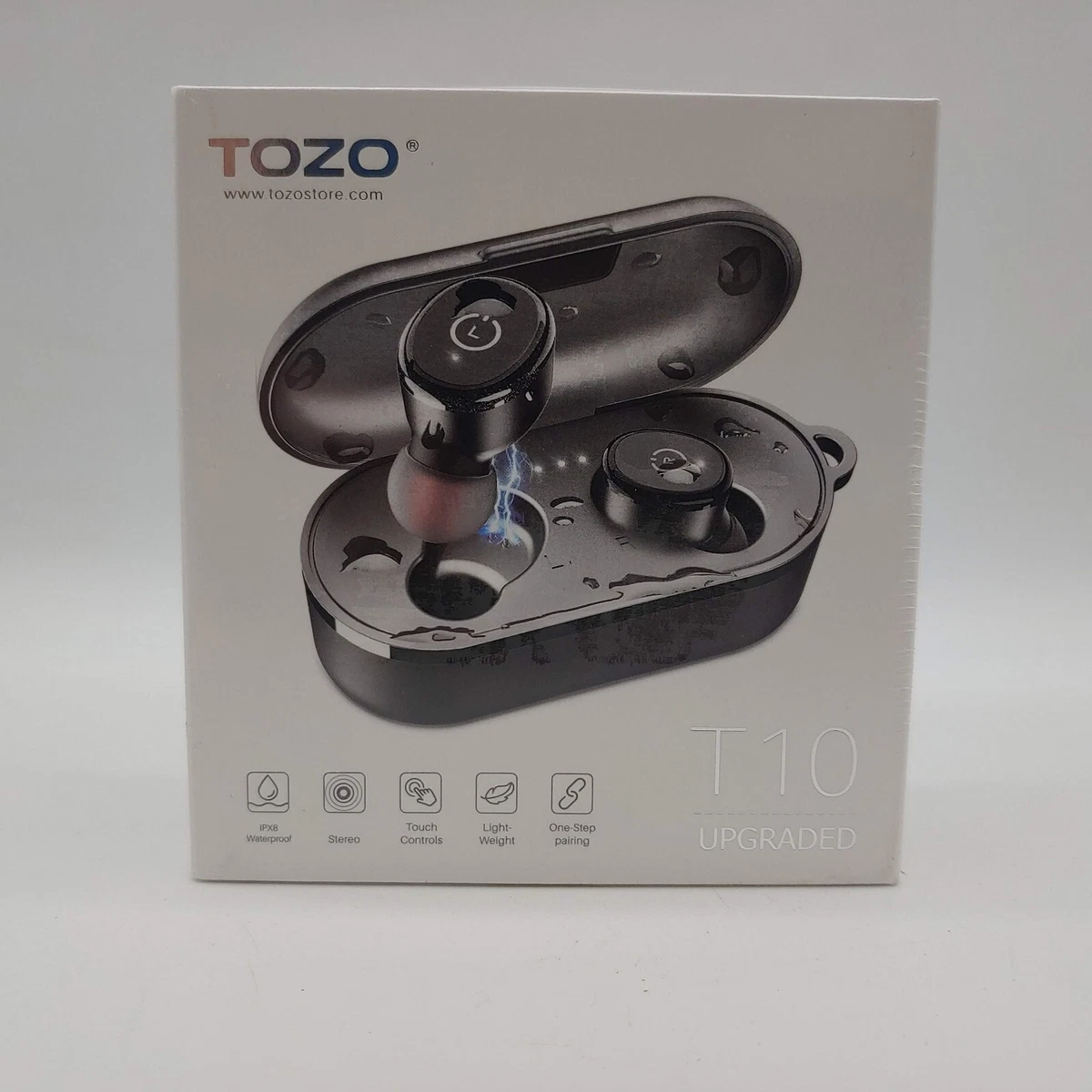 TOZO T10 Wireless Earbuds IPX8 waterproof