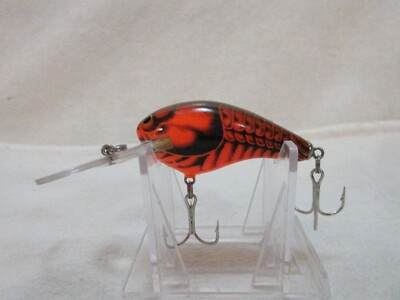 Vintage Bagley Diving Killer B2 Orange Craw
