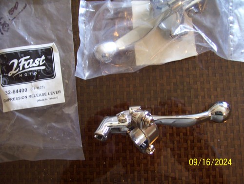 2 FAST MOTO COMPRESSION LEVER ASSEMBLY BRITISH ITALIAN 7/8" BAR BER