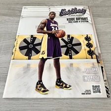 PRISTINE Vintage EASTBAY KOBE BRYANT 2012 CHRISTMAS DECEMBER LAKERS Catalogue