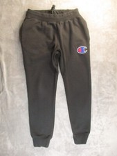 Vintage Champion Reverse Weave Sweatpants Men Black Large Made In USA Jogger 90s