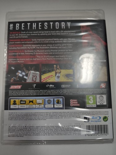 NBA 2K16 (Sony PlayStation 3, 2015) PS3 Anthony Davis Cover, New & Sealed - Picture 4 of 4