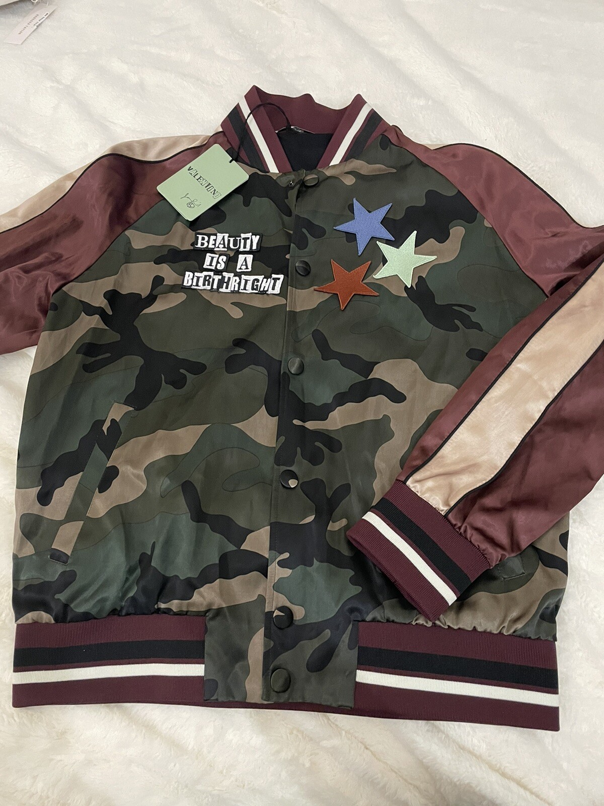 Valentino Mens Souvenir Jacket Size 46/M NWT $2995 - second product detail image