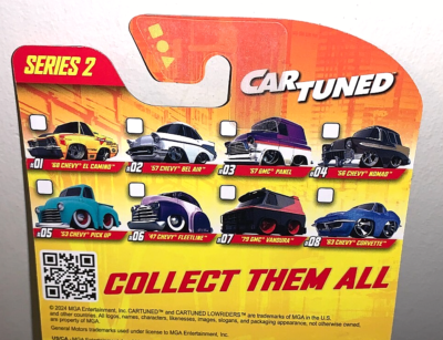 MGA ENTERTAINMENT 1/64 CAR TUNED WALGREENS ONLY PURPLE '47 CHEVY