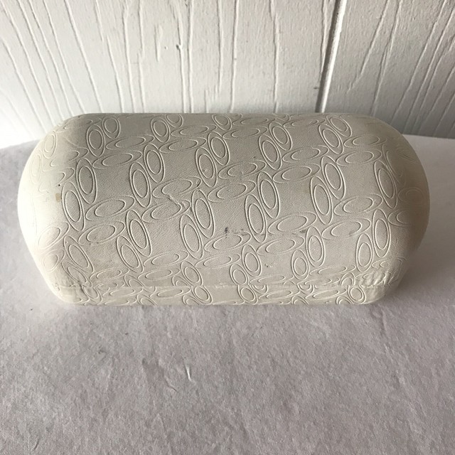 RARE OAKLEY WHITE LEATHER CASE VINTAGE COLLECTORS SUNGLASSES eBay