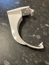 white half round gutter brackets for sale