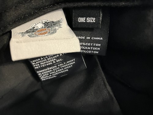 Harley Davidson Mütze Kappe 100th Anniversary schwarz verstellbar bestickt 110 Jahre - Bild 12 von 12